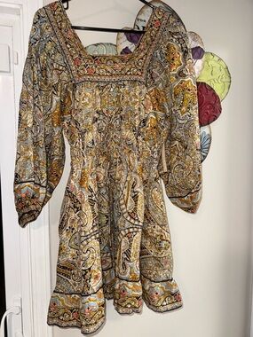 Cleobella dress with balloon sleeves - nwt